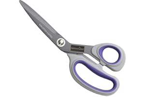 AQUASKUDO Forbici Professionali Multiuso Acciaio Inox Rivestite in Titanio Finitura No-Stick - Made in Italy