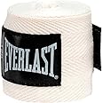 Everlast 120” Handwraps – Breathable Polyester-Cotton, Hook & Loop Closure, Wrist & Knuckle Protection, Wear Under Boxing or Training Gloves – Great for Combat Sports