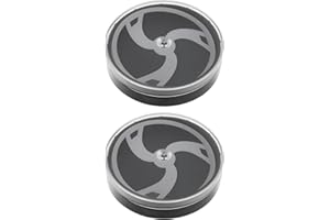 SG Store 2 szt. Plastikowe etui do zegarka, okrągłe etui do przechowywania zegarków, zegarków, tarcz instrumentów, 51,27 x 45 x 12,16 mm, czarne