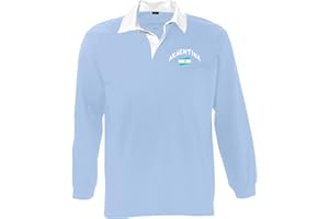 Supportershop Polo LS Rugby Argentine Polo LS Rugby Argentina Unisex Adulto