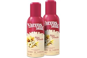 ULRIC DE VARENS - Body Fragrance Varens Sweet Musc Vanille - Floral, Musc - Parfum & Déodorant Femme 2-en-1 - Vaporisateur - Spray - Lot de 2 x 150 ml
