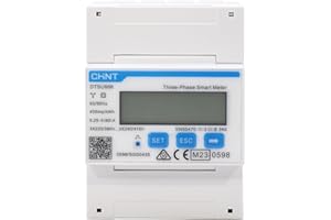 LIVE4 FUTURE “CHINT DTSU666 Large LCD AC Meter DIN Rail Three Phase Electric Bill Solar System Charger for Electric Vehicles MID Certificate (DTSU666)