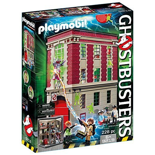 61qwi1JYbzL Playmobil - 9219 - Quartier Général Ghostbusters