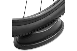 CATOR Rulli Bici da Corsa Supporto, Piattaforma di Supporto per Supporto Montante per Ruota Anteriore, Bicicletta Accessori per Mountain Bike per Allenatori Indoor Allenamento