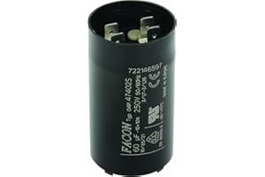 Robot Coupe 600018S Capacitor, 60 MF, 250V, 50 Hz/60 Hz