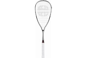 ‎UNSQUASHABLE Unsquashable Squash Schläger Y TEC 7005 C4 Squashschläger, Schwarz/Weiß, One Size