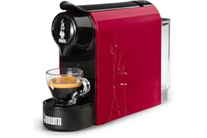 Bialetti Gioia Macchina da Caffè Espresso, 1200W, Rouge