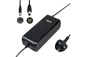 YANGZIDIANYUAN 58.8V 4A battery charger, for 52V/48V lithium battery, with LED display and multiple protection and repair functions, equipped with connectors (RCA 8mm, DC 5.5 * 2.1mm/2.5mm)