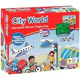 Todizoo City World Manyetik Hikaye Oluşturma Kutu Oyunu
