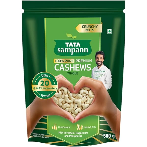 Plain Cashew Nuts (Kaju) (100 Gms) : Amazon.in: Grocery