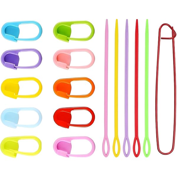MOOLYAVAAN Products Handmade Knitting Wool Mark Tool Plastic