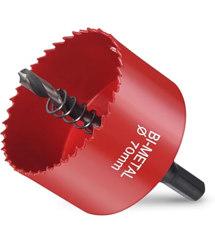 SDS-PLUS Dia 80mm Industriële Dozenboor - Kroonboor - Doosboor Set Boren Gatenboor Gatenzaag Steenboren Diamantboor M22 Aansluiting