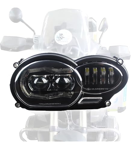 Coperchio Protezione Faro Per BMW Per R 1200 GS R1200GS GSA 2007 2008 2009-2012 Protezione faro moto Copertura radiatore Dispositivo di raffreddamento Griglia Testa Protezione lente Faro Griglia Coper