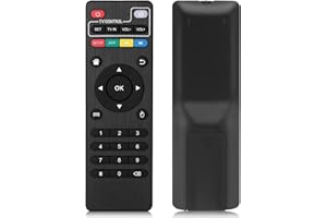 YINGTOP Télécommande de Remplacement MXQ, télécommande Box TV, télécommande Infrarouge TV Box pour H96 Pro, V88, MXQ, Z28, T95X, T95Z Plus, TX2, X96 Mini, Android TV Box