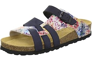 AFS-Schuhe Damen Pantoletten aus echtem Leder, hochwertige Hausschuhe für Frauen Made in Germany