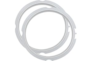 CKANDAY Pierścień uszczelniający do Instant Pot Mini 3 Qt, 2 sztuki, wewnętrzny pierścień uszczelniający do garnka, zamienne silikonowe pierścienie uszczelniające do szybkowaru elektrycznego 3 l