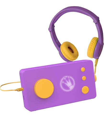Lunii – Pack Ma Fabrique à Histoires Bleue + Casque Audio + Coque – Boîte à Histoires Interactive Dès 3 Ans – 2h30 D’Histoires Incluses