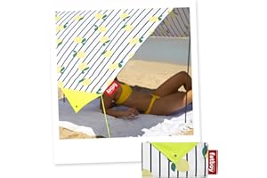 Fatboy® Miasun Multi | Tenda da spiaggia portatile | Leggero e facile da montare | Tenda da spiaggia resistente ai raggi UV | 330 x 190 x 140 cm