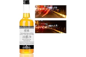 BIGYQIU Glass Cleaner,150ml Oil Film Remover for Glass,Car Glass Oil Film Stain Removal Cleaner,Car Window Cleaner,Car Mounted Glass Oil Film Remover for Glass Spray,Invisible Glass Cleaner Spray