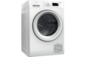 Whirlpool Asciugatrice a pompa di calore FRESHCARE: a libera installazione, 9,0 kg - FFT M11 9X3WSY IT, Classe A+++, larghezza: 59.7 cm, Altezza: 84.9 cm, Profondità: 64.9 cm.