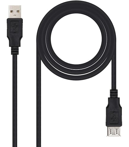 Cavo prolunga USB 2.0 da incasso per pannello 1 m Tipo A maschio a femmina Cavo prolunga USB 2.0 da incasso per pannello 1 m Tipo A maschio a femmina