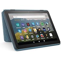 Hülle für Fire HD 8-Tablet | Kompatibel mit der 10. Generation (2020), Dunkelblau