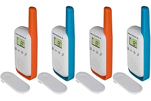 Motorola T42 Quad Pack Two-Way Walkie talkie Radios