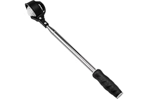 Famgee Portable Retractable Stainless Steel Golf Ball Retriever Telescopic Scoop Saver Pick Up Automatic Locking Shaft Tool