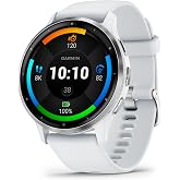 Garmin Venu 3 G&uuml;m&uuml;ş | Beyaz Kayışlı