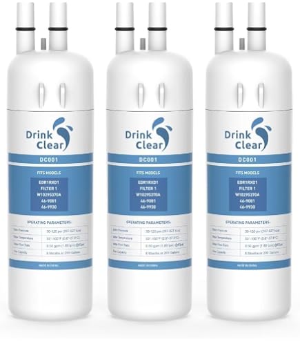 Wasserfilter 2 Ersatz (2 Stück): Kompatibel Mit Whirlpool & Mehr – Aktivkohle-Block Für Reines Wasser