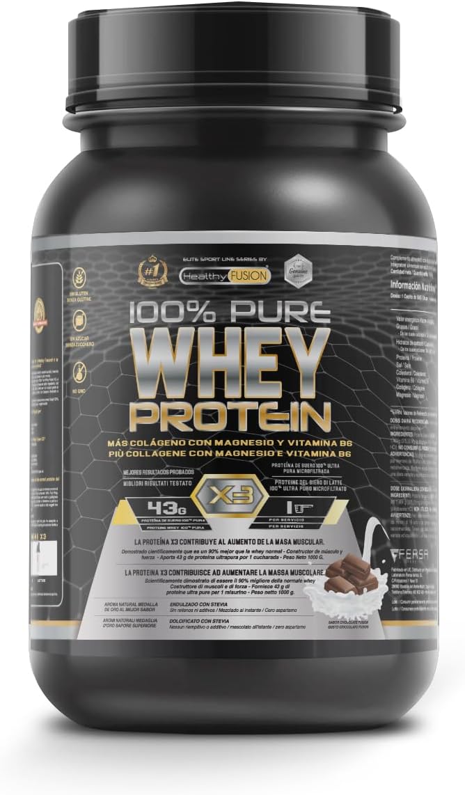 Dossier Complet & Guide Pratique : Whey Protein Proteina Whey pura con Collagene