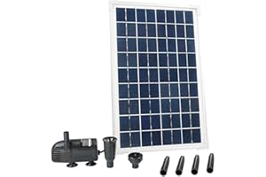 Ubbink Pompe Solarmax, avec panneau solaire et accumulateur inclus, 1 000 l, multicolore, 1 x 1 x 1 cm, 1351182