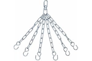 MAXX PRO BOXING GEAR MAxx Punch Bag Fittings,Heavy Duty Boxing Punch Bag Wall Brackets, 18-inch 1ft 2 ft 3 ft Folding, and Side Folding, Chains,Hooks,