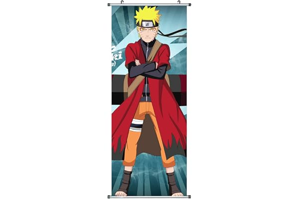 CoolChange Poster Naruto 100 x 40 cm - avec enrouleur /Kakemono