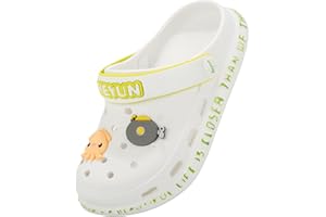 Azooken Enfant Mules et Sabots Mixte Sandales Garçons Filles Plage à Enfiler Antidérapant Pantoufles Clog Plage à Piscine Jardin Sandales24-35