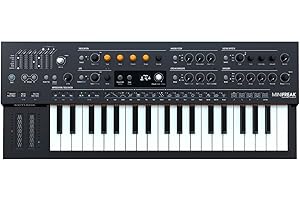 Arturia Minifreak Sintetizzatore algoritmico spontaneo polifonico a 6 voci e 37 tasti con filtro analogico, 11 algoritmi FX, Arpeggiatore e Sequencer