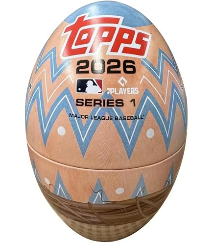 2026 Topps Series 1 Baseball Tin - Easter Egg - 3 Pack : Amazon.co