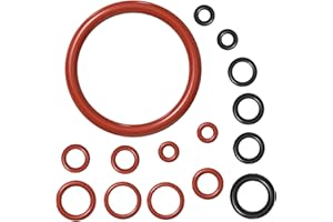 QAVAN Joints toriques en silicone pour machines à café,Kit Joint Perfectdraft Maintenance Joint Torique Compatible avec Philips Saeco Spidem Gaggia Kit,Vanne de Vapeur Valve de Soutien Bec de Sortie