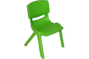 alles-meine.de GmbH Tisch & Stühle Sitzgruppe Artikel & Farbe frei wählbar Kinderstuhl - GRÜN - bis 100 kg belastbar/stapelbar/kippsicher - für INNEN & AUßEN - Plastik ..