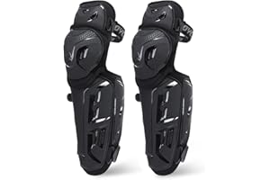 ‎SCOYCO Scoyco Knieprotektoren Motorrad, CE-Schutzstufe 1 Knieschoner für Motocross E-Bike Skateboard TPU Schale Protektoren