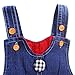 ZOEREA Baby Boy Girl Dungarees Jeans Elephant Animal Overalls Frederik NB SO DNM WR Jumpsuit Boys Jean Body Igor Quality Clothing Children Dungarees-stone Washed Breeches Blue Toddler