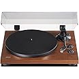 Teac TN-280BT-A3 Turntable with Bluetooth output (aluminium platter, belt drive, MM phono preamp, high-density MDF cabinet) Walnut Brown