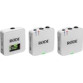 R&Oslash;DE Wireless GO (Gen 3) - &Uuml;&ccedil;&uuml;nc&uuml; Nesil, 32-bit, &Ccedil;ift Vericili, Kayıt &ouml;zellikli Kablosuz Mikrofon Seti (Beyaz)