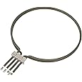 SPARES2GO Heating Element 2-Turn compatible with White Knight Tumble Dryer (2500w)
