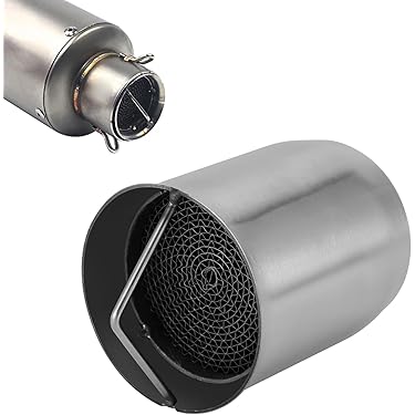 51mm Universal Motorcycle Motorbike Exhaust Pipe Silencer Muffler DB