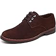 ARAMISH Men's Suede Leather Derby Lace Up Formal Shoes