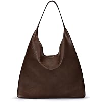 Kxyudcn Women's Oversized Leather Tote Bag - Designer Bucket Purse With Handles & Pockets | Large Shoulder Bag For Work, Travel, Daily Use