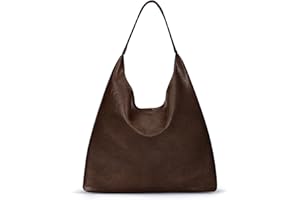 ACUYE Faux Leather Tote Bag for Women, Large Shoulder Bag Hobo Handbag Crossbody Purse Tote Handbag with Pouch Purse