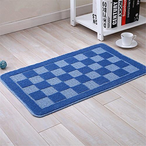 Simple lattice pattern decorated decorated polypropylene mats door mats bathroom mats 19 x 31 inch approx