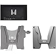 Selens Quick Release LCD Monitor VESA Mount Bracket Plate, Safety Lock Removable Stand for Wall & Ceil TV Screen Outdoor Live Streaming Movie Photography Studio
